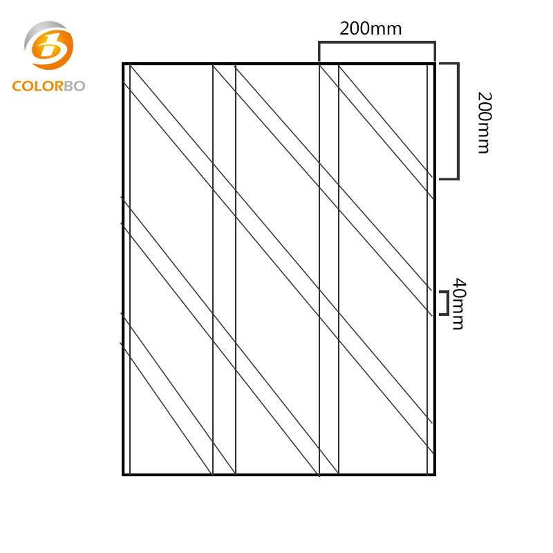 PET-DK-02 Material Reciclado PET Esculpido Painel Acústico para Decoração de Cinema