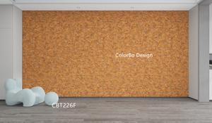 Painéis de feltro absorventes de som CBT226F para decoração de interiores elegantes telhas de teto falso