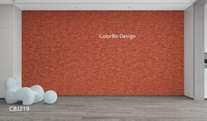 CBJ219 PET decorativo simples painel acústico à prova de som