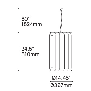 PET-LPL-007 Decoração e Design Lâmpada de Teto Iluminação Interior