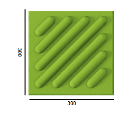 PET-H-040Y Painéis de absorção de som de fibra de poliéster 3D à prova de fogo para interiores